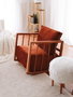 Atelier Del Sofa Silla Alada Cinnamon